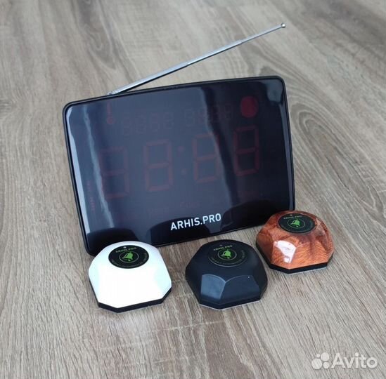 Кнопка вызова официанта Бургер и табло Эконом