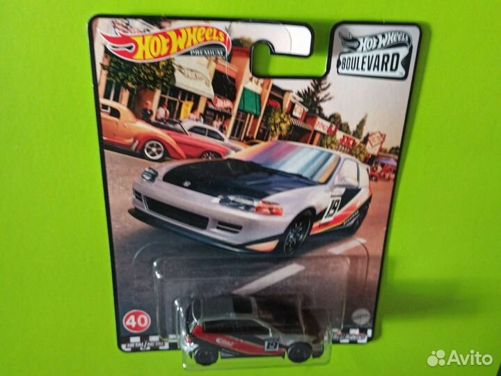 Hot wheels premium Honda EG (серия Бульвар)