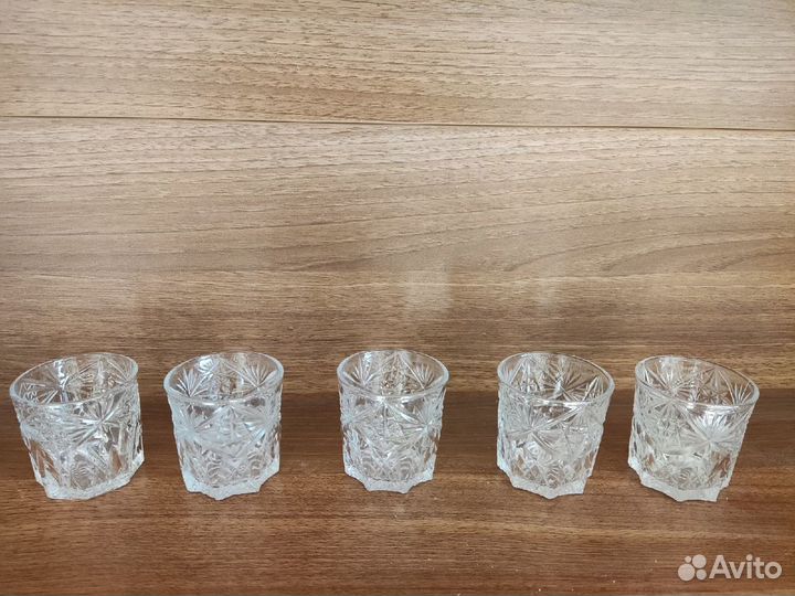 Хрустальные стопки