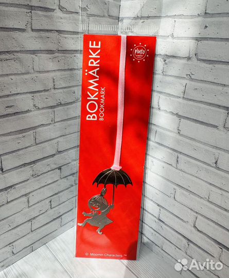 Закладки для книг металлическая Moomin