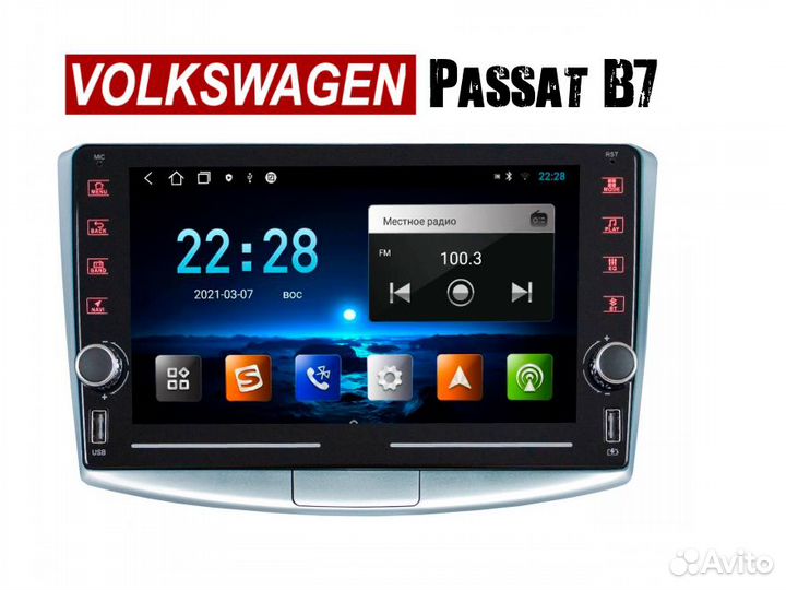 Topway ts10 Volkswagen Passat b6/b7 LTE CarPlay 4