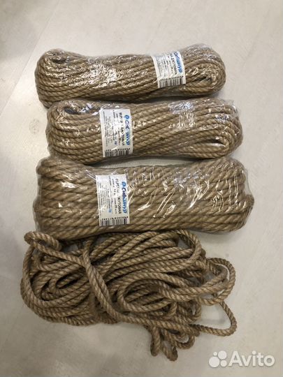 Воревка джутовая