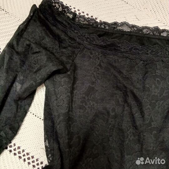 Топ готика Archive y2k сетка кружево