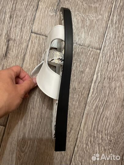 Шлепанцы женские натуральная кожа