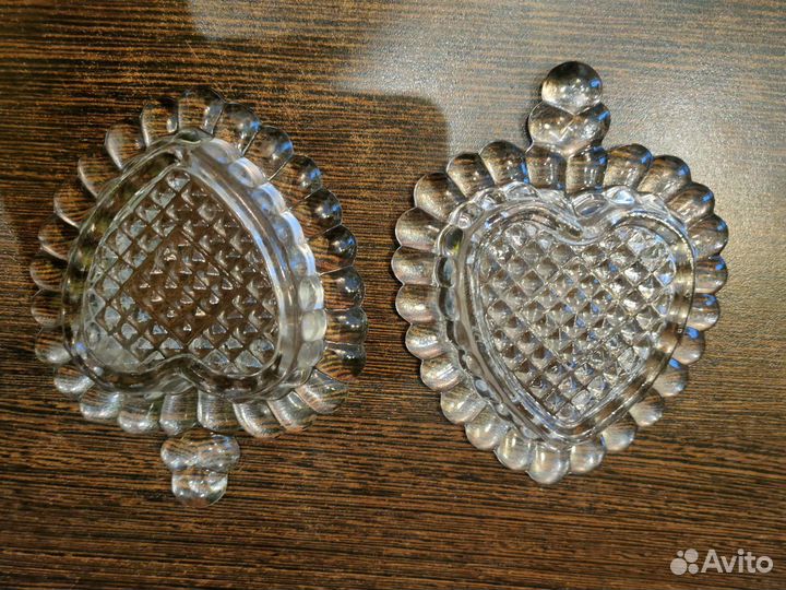 Пепельницы хрустальные