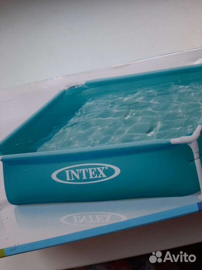 Каркасный бассейн intex бу