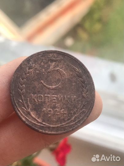 3 копейки 1924
