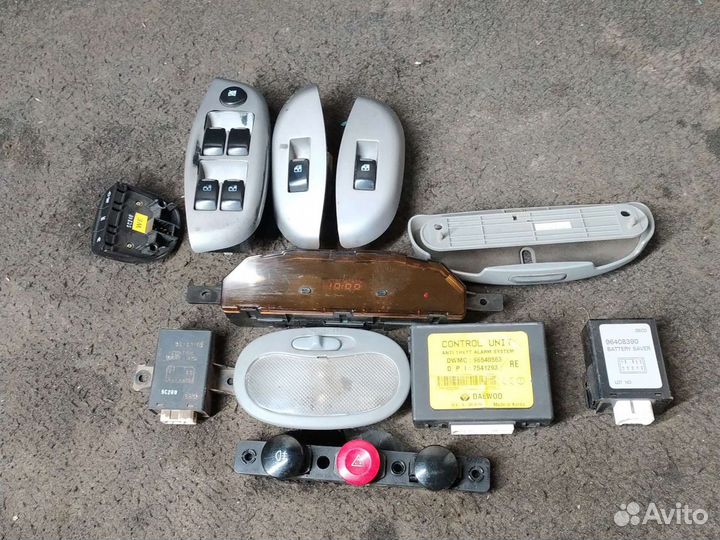 Электронные блоки chevrolet aveo t200