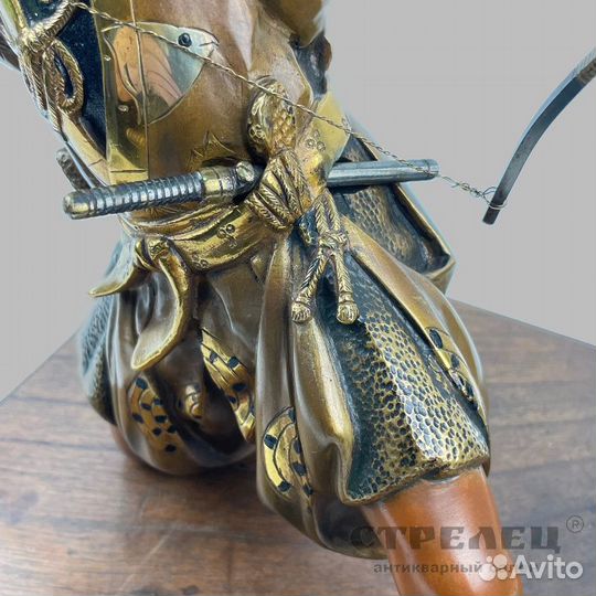 Статуэтка «Лучник». Япония, эпоха Мэйдзи (1868 - 1