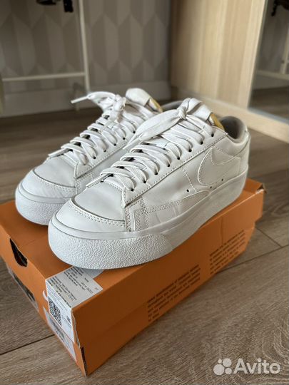 Nike blazer low platform 37 рус 24 см оригинал