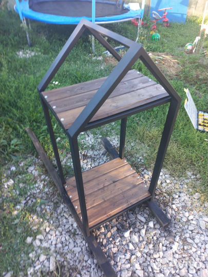 Дровница Лофт