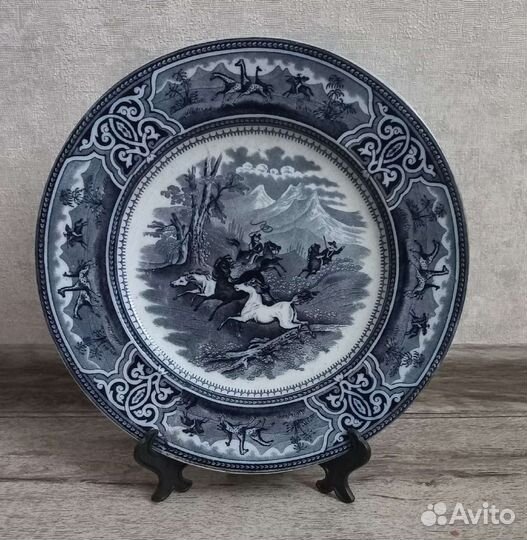 Тарелка.Европа.19век