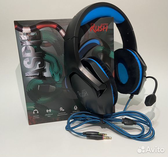 Игровые наушники с микрофоном