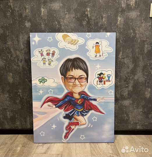 Шарж по фото Хабаровск