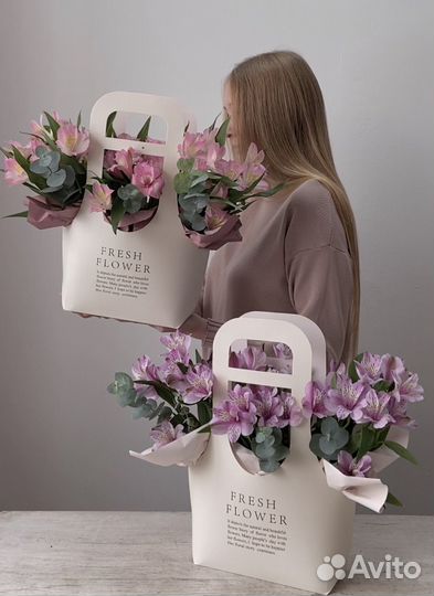 Букет в сумочке с доставкой