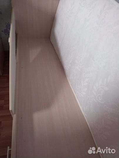 Детская кровать Дельфин, матрас, 80*180