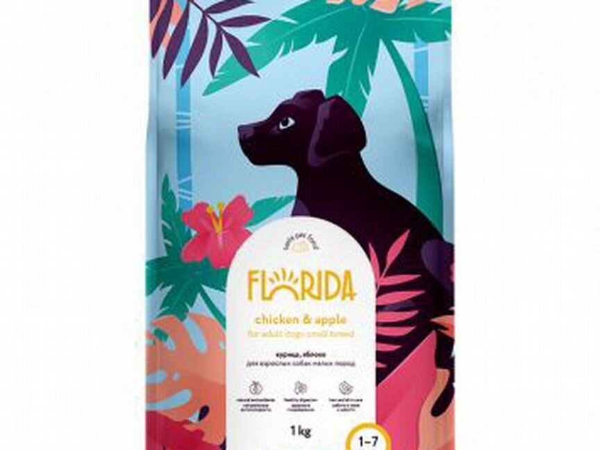 Корм Florida курица для малых пород