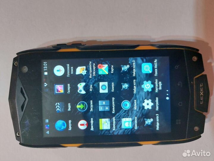 Телефон TeXet противоударный
