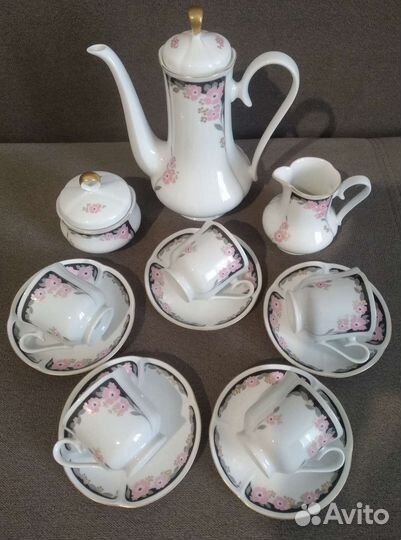 Кофейный сервиз freiberger porzellan