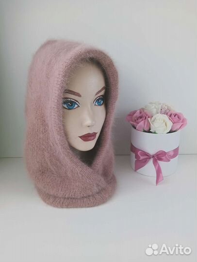 Капор женский из пуха норки