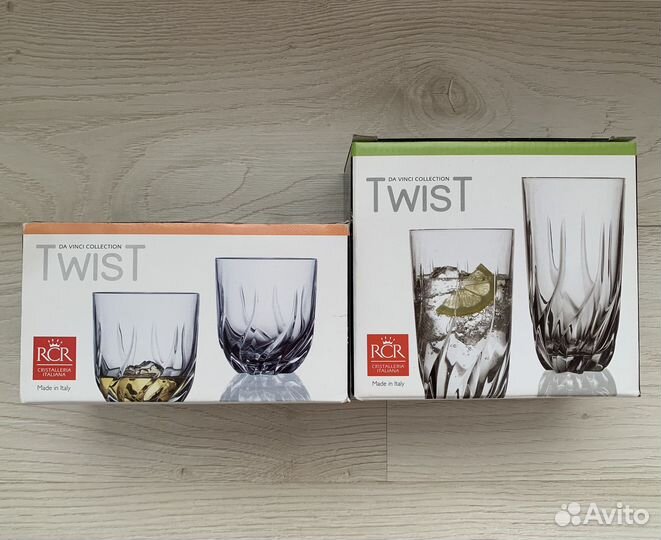 24 шт Бокалы для вина/шампанского/виски