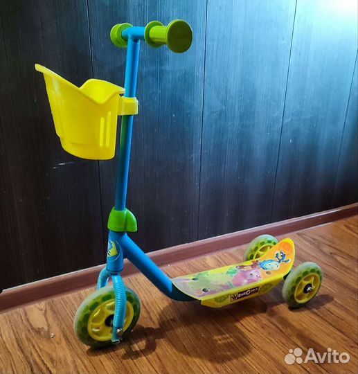 Самокат детский трехколесный