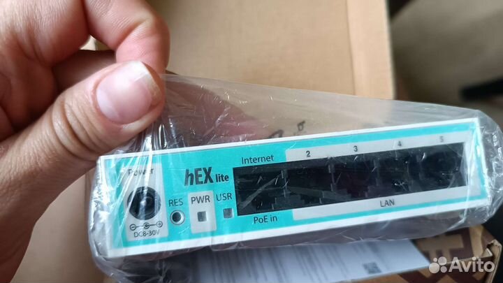 Маршрутизатор MikroTik Микротик hEX lite RB750r2