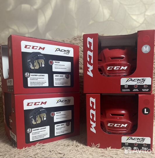 Хоккейные шлема Ccm Tacks 110 sr M,L