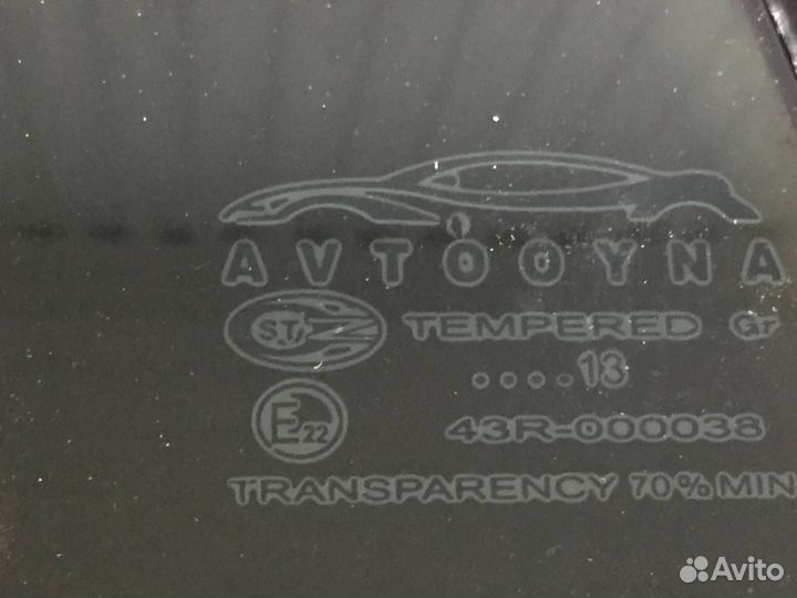 Стекло двери задней левой форточка Daewoo Nexia N1