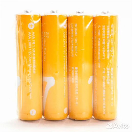 Батарейки алкалиновые ZMI Rainbow Zi7 типа AAA (уп