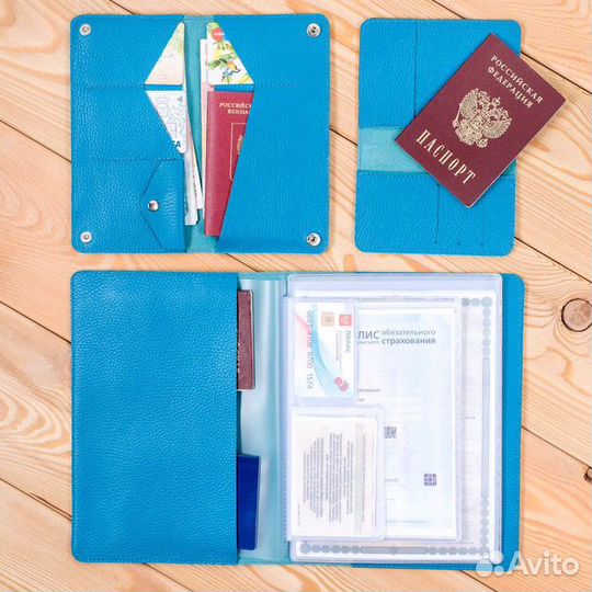 Папки для документов для двоих детей (новые)