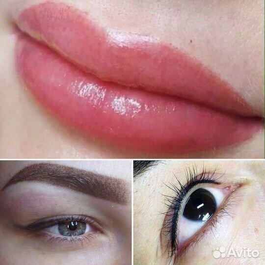 Перманентный макияж, наращивание ресниц, ламиниров