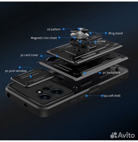 Чехол для Xiaomi Redmi note 12 4G