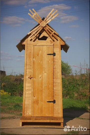 Дачный туалет с установкой ELE1005