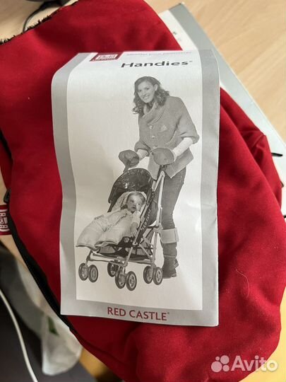 Варежки для коляски трости Red Castle