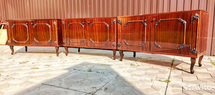 Тумба, консоль, обеденный стол Дробета СССР