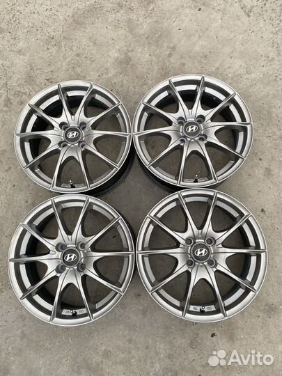 Литье диски r16 4x100 54.1 солярис рио акцент