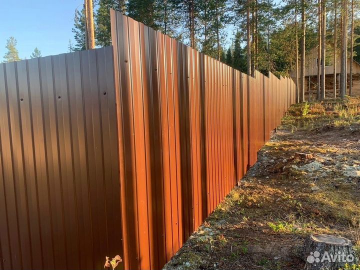 Строительство. Забор, навес, фундамент, сайдинг