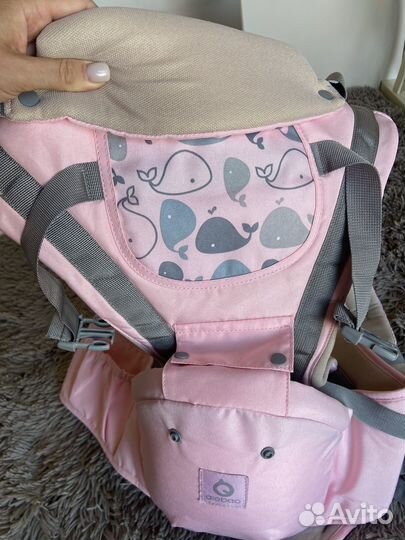 Эргорюкзак хипсит 3 в 1 aiebao