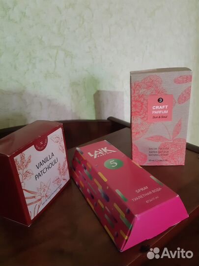 Туалетные воды 3шт