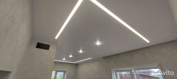 Натяжные потолки/электрика/слаботочечное эл