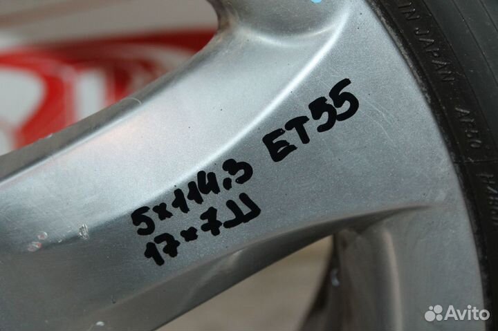 Колесо диск 1шт Nissan Teana J31 5x114.3 R17