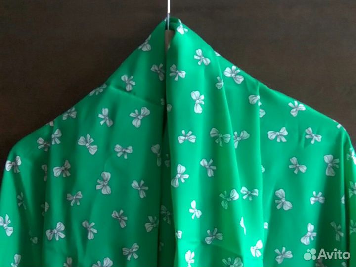 Отрез натурального шелка