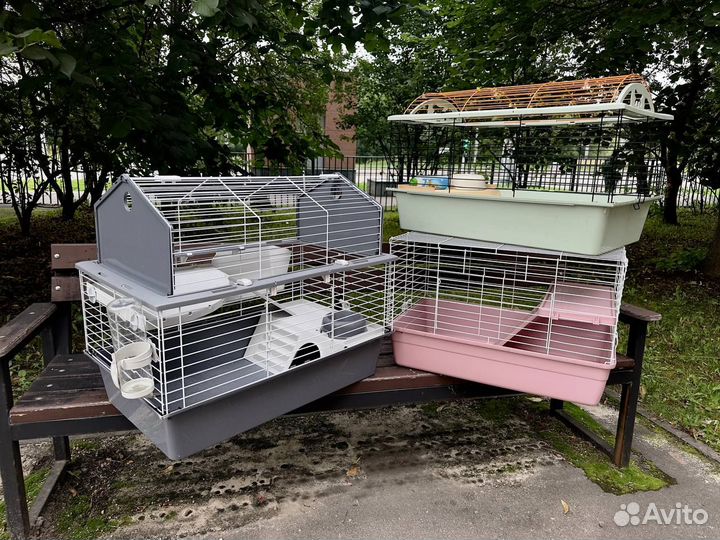 Клетка для морских свинок кролика шиншилл грызунов