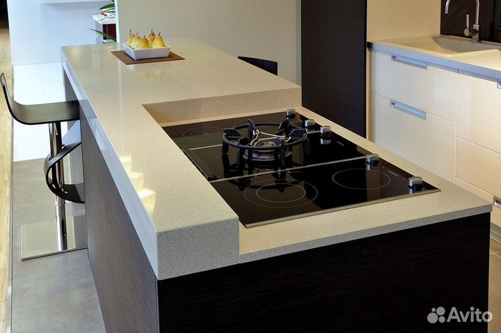 Столешница из искусственного камня из кварца