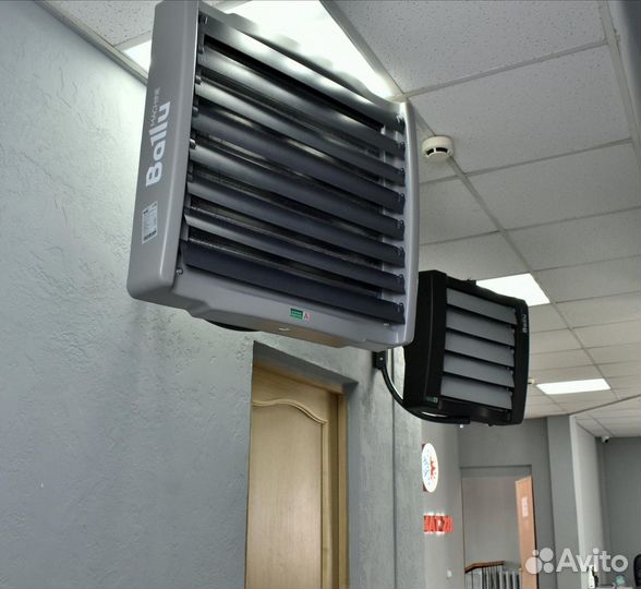 Тепловентилятор водяной