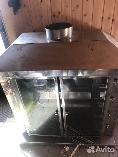 Гриль для кур. Газовый