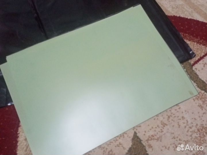 Фотоплёнка листовая техническая, засвеченая