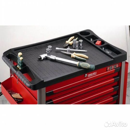 Инструментальная тумба 7 секций 286 пред. force