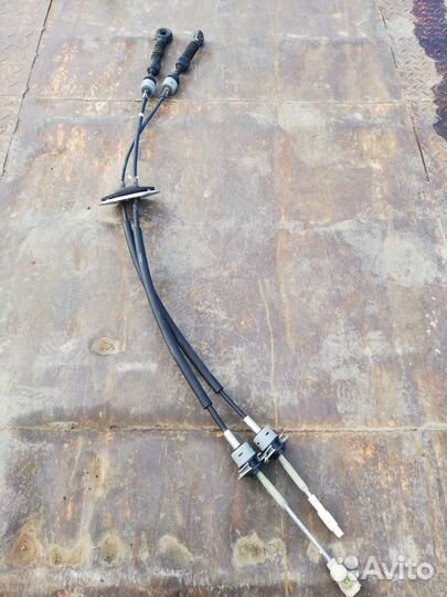 Трос переключения кпп Киа Рио 3 Солярис